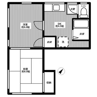 コーポ東和【2階】の間取り