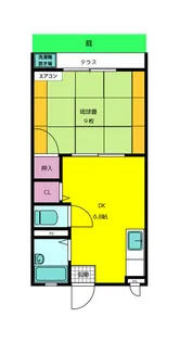 コーポ石垣西【1階】の間取り