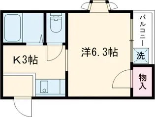 クワイエット四條畷【2階】の間取り