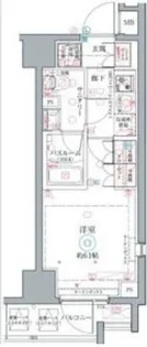 クレヴィスタ阪東橋II【2階】の間取り