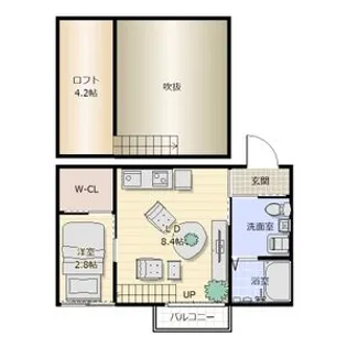 PREMIUM LIFE M【2階】の間取り