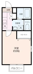 アストリアコート【2階】の間取り