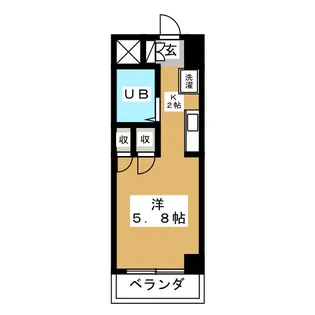 リバティーMA【5階】の間取り