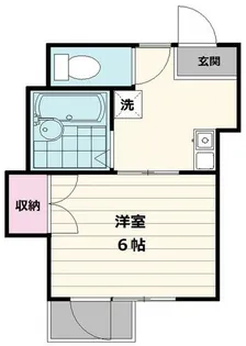 ジュネスヒロカワ【2階】の間取り