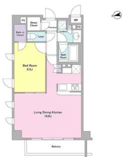 シティカレント代官山【3階】の間取り