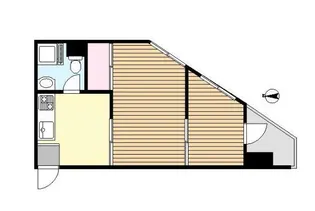神奈川県川崎市中原区小杉御殿町1【マンション】の間取り
