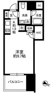 THE ROPPONGI TOKYO SUPERIOR RESIDEN【6階】の間取り