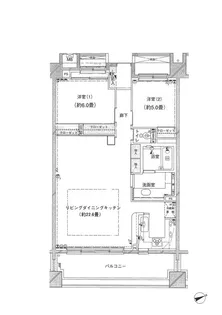ベイサイドステージ東京【12階】の間取り