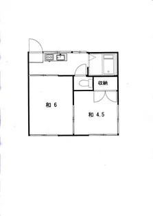 コーポアライ【2階】の間取り