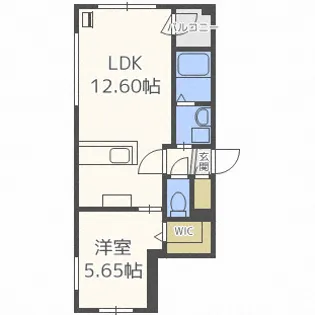 シティプラザ手稲本町【2階】の間取り