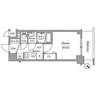 ファステート神戸サルビア【3階】の間取り