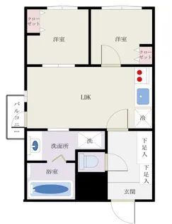 東カングランドマンション池袋キャッスル【6階】の間取り