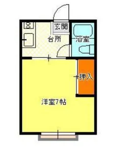 藤コーポ【1階】の間取り