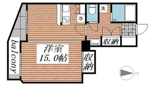 モンテ・オーロ【1階】の間取り