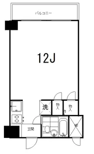 ルイマーブル乃木坂【3階】の間取り