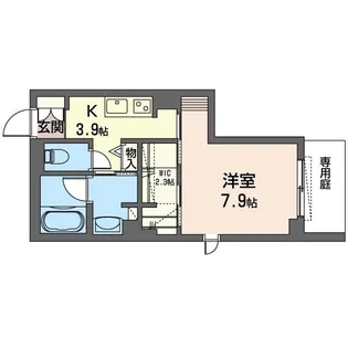 レジステージ【1階】の間取り
