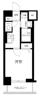 東京都墨田区石原3【マンション】の間取り