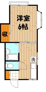 コーポ前多【2階】の間取り