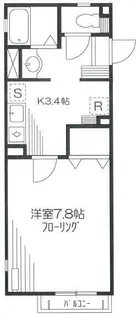ボンセジュール【1階】の間取り