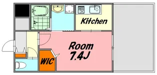 アクアシティ本川町【12階】の間取り