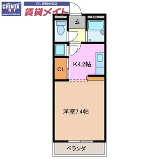 コンフォース【2階】の間取り
