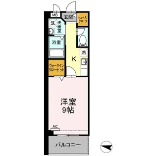 Ocean Terrace【5階】の間取り