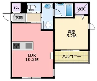 リヴィエール【1階】の間取り