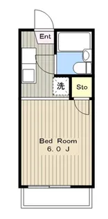 クレッセントハウス【1階】の間取り