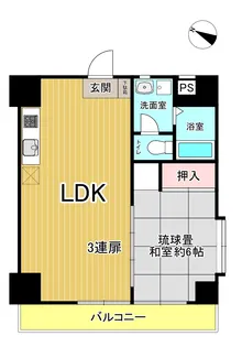 メゾンドゥカティ【4階】の間取り