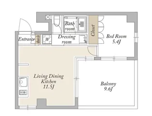 TAS上北沢レジデンス【3階】の間取り