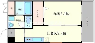 グリーンヴィラ【4階】の間取り