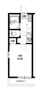神奈川県横浜市港南区笹下3【アパート】の間取り