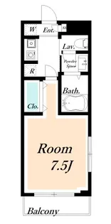 ヴィラフィエーラ【4階】の間取り