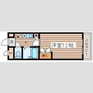 仙台旭ヶ丘ハウス【3階】の間取り