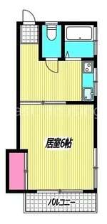 東京都新宿区中井1【アパート】の間取り