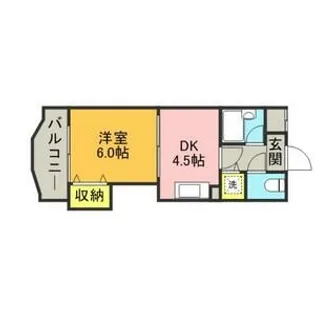 熊本県熊本市中央区神水1【マンション】の間取り