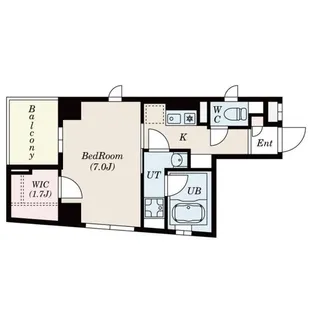 NY大和マンション【5階】の間取り