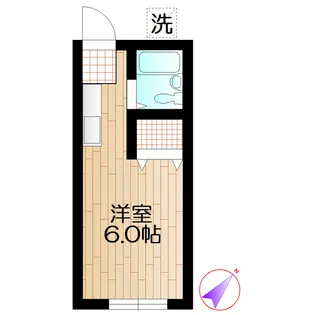 パークサイド初富【1階】の間取り