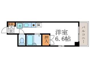 1919岡部【5階】の間取り