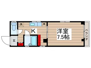 ユミナハイツの間取り