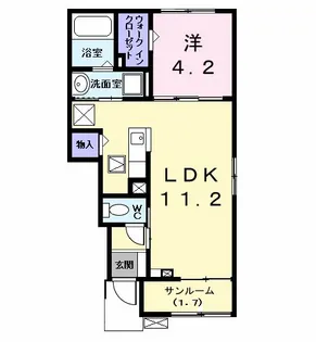 Pote(ポテ)【1階】の間取り