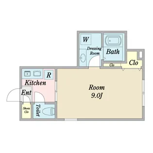 トリアーディ亀戸ヘカテー棟【1階】の間取り