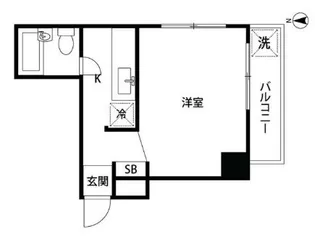 エルム桜台【3階】の間取り