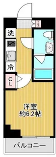 プレール・ドゥーク元住吉【4階】の間取り