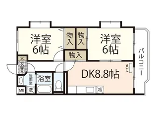 ピュアステージ【2階】の間取り