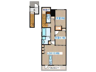 K-Style愛子【2階】の間取り