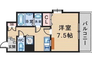 Ms’palazzO【10階】の間取り