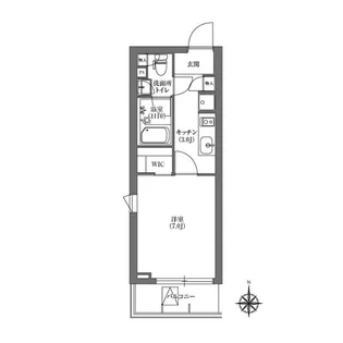 東京都墨田区菊川1【マンション】の間取り