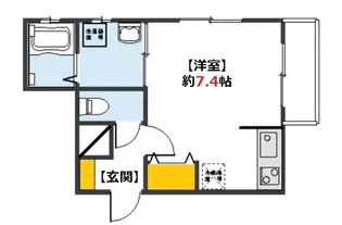 MIRAI I【1階】の間取り