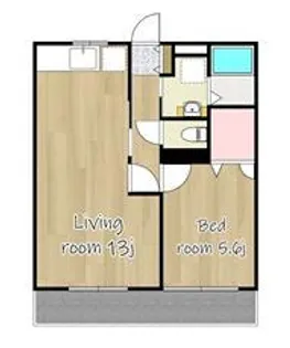 エスポワール山崎【2階】の間取り